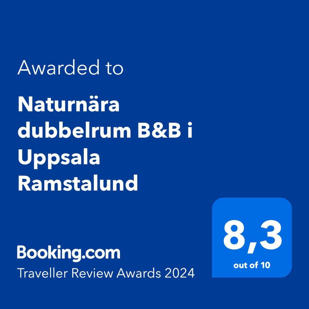 Naturnaera Dubbelrum B&B I Uppsala Ramstalund エクステリア 写真